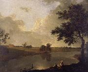 Richard  Wilson View of Tabley House,Cheshire USA oil painting artist